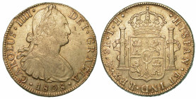 MESSICO. CARLOS IV, 1788-1808. 8 Reales 1808. Città del Messico.