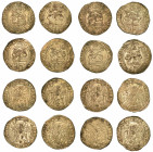Lotto di otto monete.