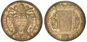 CLEMENTE X (EMILIO ALTIERI), 1670-1676. Piastra del Giubileo 1675. Roma.