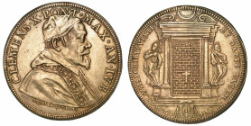 CLEMENTE X (EMILIO ALTIERI), 1670-1676. Piastra del Giubileo 1675. Roma.
