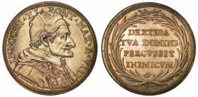INNOCENZO XI (BENEDETTO ODESCALCHI), 1676-1689. Piastra A. VIII. Roma.