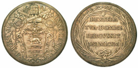 INNOCENZO XI (BENEDETTO ODESCALCHI),1676-1689. Piastra. Roma.