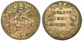 INNOCENZO XI (BENEDETTO ODESCALCHI),1676-1689. Mezza Piastra A. VII. Roma.
