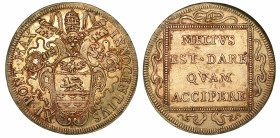 INNOCENZO XI (BENEDETTO ODESCALCHI), 1676-1689. Testone s.d. Roma.