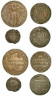Lotto di quattro monete.