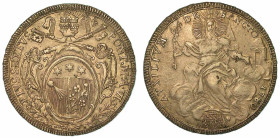 PIO VI (GIOVANNI ANGELO BRASCHI), 1775-1779. Scudo Romano 1780/A.VI. Roma.