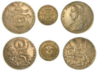 Lotto di tre monete.
