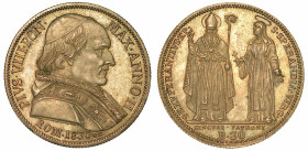 PIO VIII (FRANCESCO SAVERIO CASTIGLIONI), 1829-1830. 30 Baiocchi o Testone 1830.