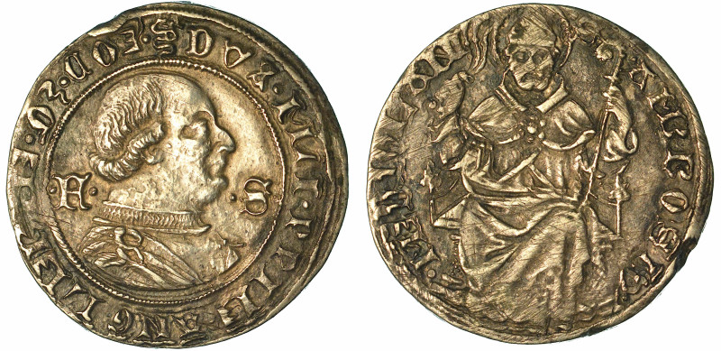 MILANO. FRANCESCO I SFORZA, 1450-1466. Grosso o Grossone da 5 Soldi (con le iniz...