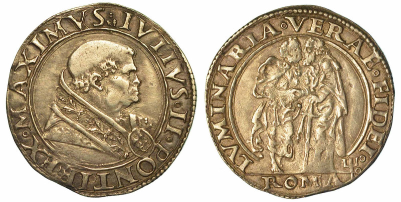 STATO PONTIFICIO. GIULIO II (GIULIANO DELLA ROVERE), 1503-1513. Giulio. Roma.
...
