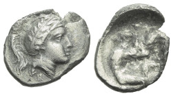 Calabria, Tarentum Diobol circa 325-280