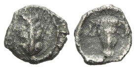 Lucania, Metapontum Hemiobol circa 450