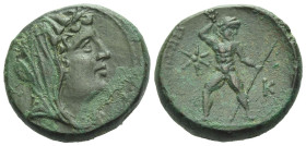 Bruttium, Petelia Bronze Late III century BC