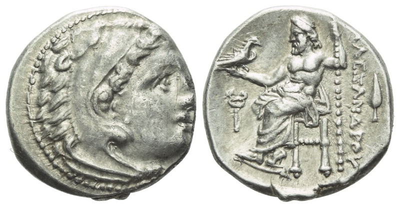 Kingdom of Macedon, Alexander III, 336-323 and posthumous issues Colophon Drachm...