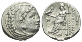Kingdom of Macedon, Alexander III, 336-323 and posthumous issues Colophon Drachm circa 323-319