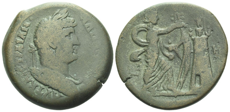 Egypt, Alexandria. Dattari. Hadrian, 117-138 Drachm circa 133-134 (year 18), Æ 3...