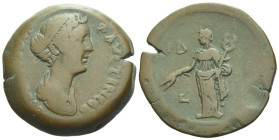 Egypt, Alexandria. Dattari. Faustina junior, daughter of Antoninus Pius and wife of Marcus Aurelius Drachm circa 150-151 (year 14) - From the Dattari ...
