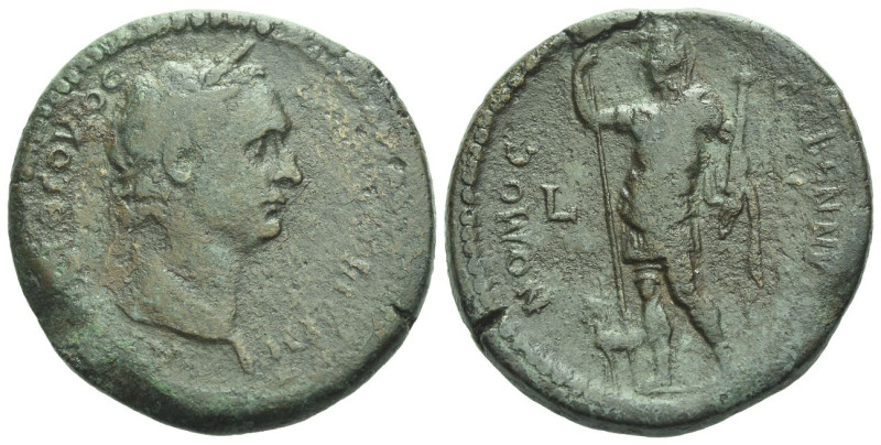Egypt, Sebennyte. Dattari. Domitian, 81-96 Hemidrachm circa 91-92 (year 11), Æ 2...