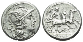 Pinarius Natta. Denarius circa 155 - Ex Naville sale 50, 2019, 356.