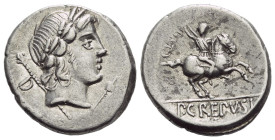 P. Crepusius. Denarius circa 82