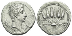 Octavian as Augustus, 27 BC – 14 AD Cistophoric tetradrachm Ephesus circa 25-20