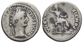 Tiberius, 14-37 Denarius Lugdunum circa 14-37