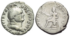 Vespasian, 69-79 Denarius Rome 75