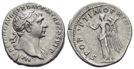 Trajan, 98-117 Denarius Rome circa 107