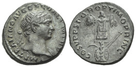 Trajan, 98-117 Denarius Rome 107-108