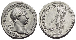 Trajan, 98-117 Denarius Rome circa 107-108