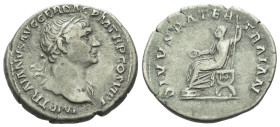 Trajan, 98-117 Denarius Rome 112-113 - Ex Naville sale 66, 424.
