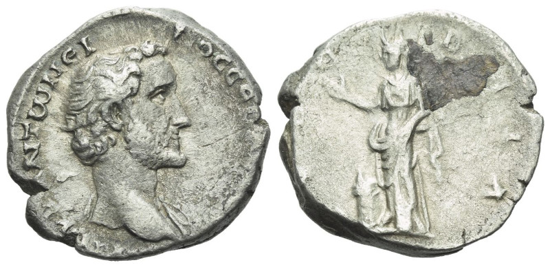 Antoninus Pius, 138-161 Didrachm Caesarea-Eusebia (Cappadocia) circa 138-140, AR...