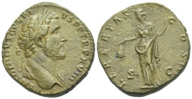 Antoninus Pius, 138-161 Sestertius Rome 153-154