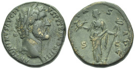 Antoninus Pius, 138-161 Sestertius Rome circa 147 - From the collection of a Mentor.