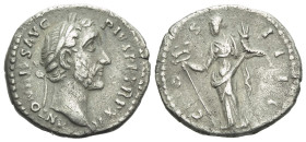 Antoninus Pius, 138-161 Denarius Rome circa 148-149