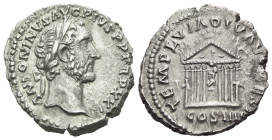 Antoninus Pius, 138-161 Denarius circa 157-158 - Ex Naville sale 50, 2019, 499.