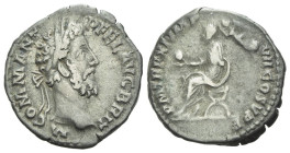 Commodus, 177-192 Denarius Rome 186 - From the collection of a Mentor.