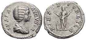 Julia Domna, wife of Septimius Severus Denarius Rome circa 196-202