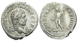Caracalla, 198-217 Denarius Rome 214 - From the collection of a Mentor.
