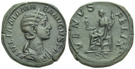 Julia Mamaea, mother of Severus Alexander Sestertius Rome circa 231-235 - Ex Sternberg sale XXI, 1988, 473