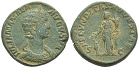 Julia Mamaea, mother of Severus Alexander Sestertius circa 222-235 - Ex Naville sale 71, 506.