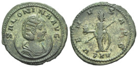 Salonina, wife of Gallienus Antoninianus circa 267 - Ex Baldwin's. Sold with collector's tickets.