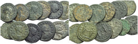 Aurelian, 270-275 Large lot of 12 Antoniniani IV century AD
