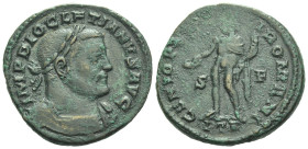 Diocletian, 284-305 Follis Treviri circa 302-303