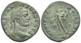 Constantius caesar, 293-305 Follis Treviri circa 286-297 - From the Rauceby Hoard, found in Lincolnshire, July 2017. Submitted for consideration as Tr...