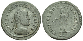 Constantius caesar, 293-305 Follis Lugdunum circa 295 - From the Rauceby Hoard, found in Lincolnshire, July 2017. Submitted for consideration as Treas...