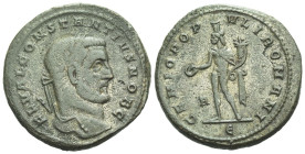 Constantius caesar, 293-305 Follis Rome circa 296-297 - From the Rauceby Hoard, found in Lincolnshire, July 2017. Submitted for consideration as Treas...