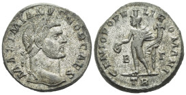 Galerius, as Caesar, 293-305 Follis Treviri circa 296-297 - From the Rauceby Hoard, found in Lincolnshire, July 2017. Submitted for consideration as T...