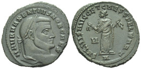 Maxentius, 306-312 Follis Carthago 306-307