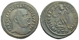 Licinius, 308-324 Follis Heraclea circa 315-316 - Ex Naville sale 50, 624. Sold with the original collector's ticket.